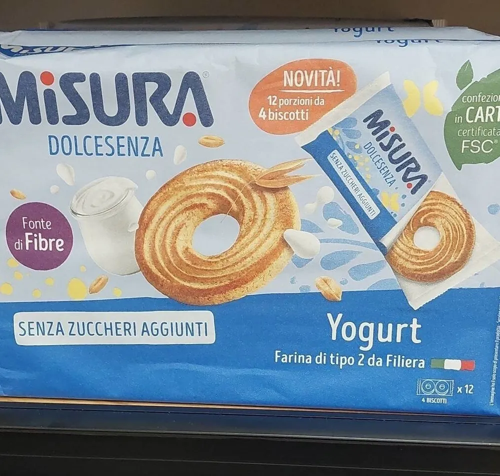Biscotti allo yogurt Dolcesenza