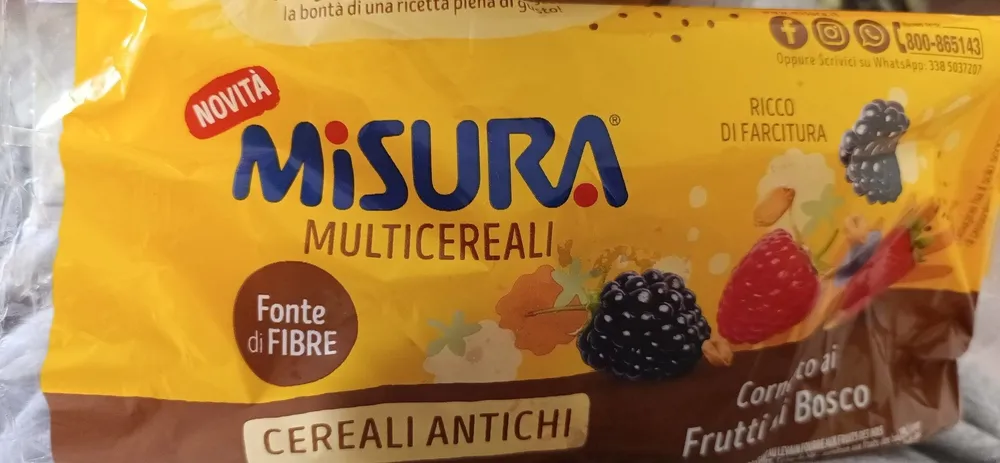 Cornetto ai frutti di bosco