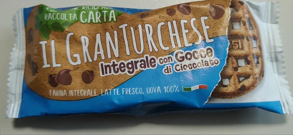 Il Granturchese Integrale con gocce di cioccolato