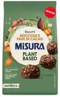 Biscotti nocciole e fave di cacao plant based