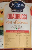 Quadrucci con albicocca