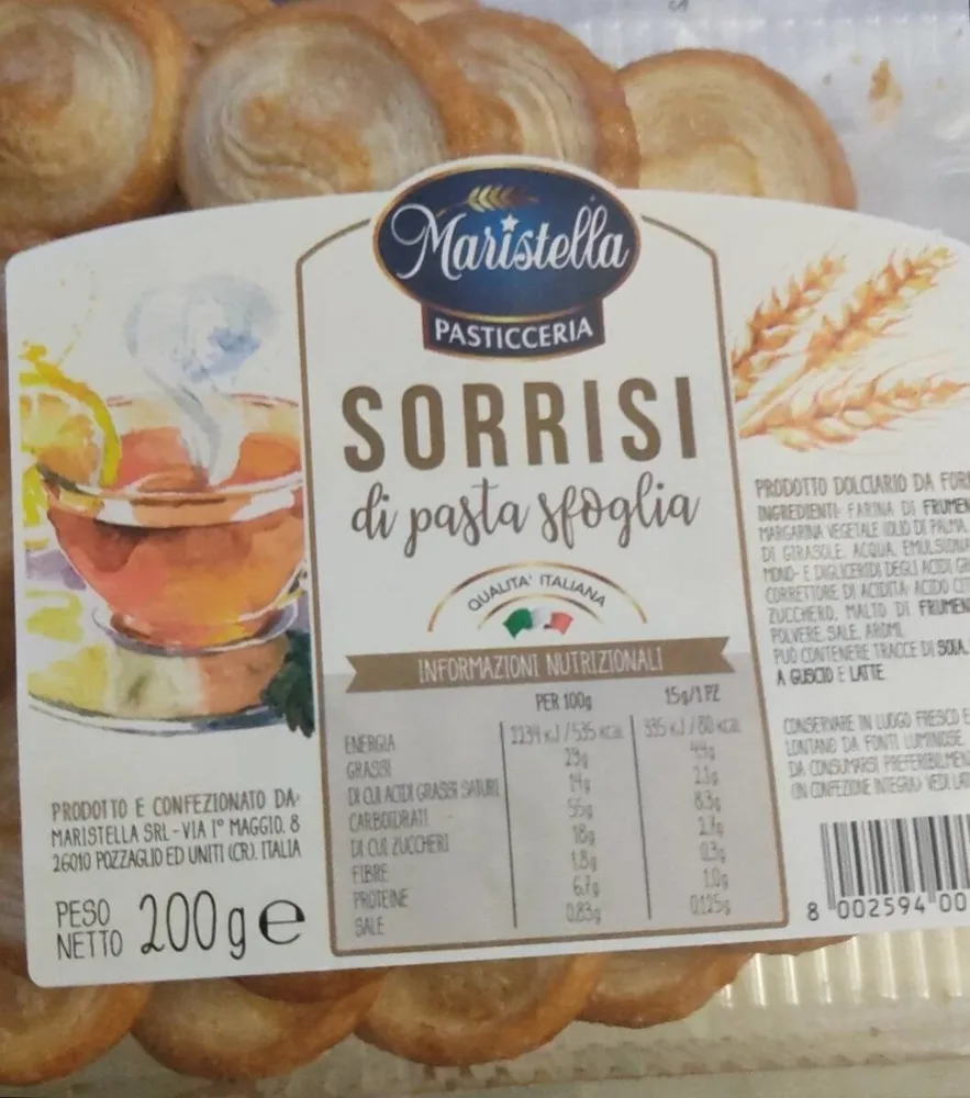 Sorrisi di pasta sfoglia