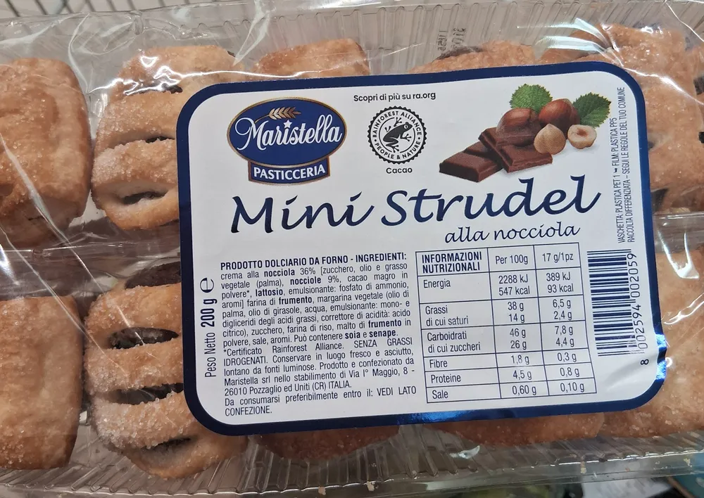 Mini strudel