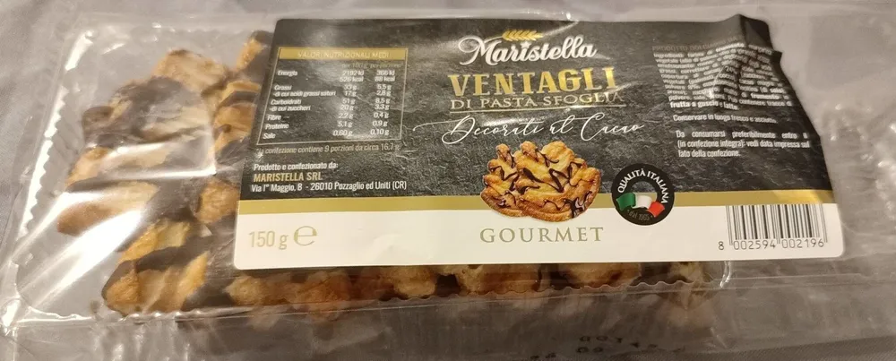 Ventagli di pasta sfoglia