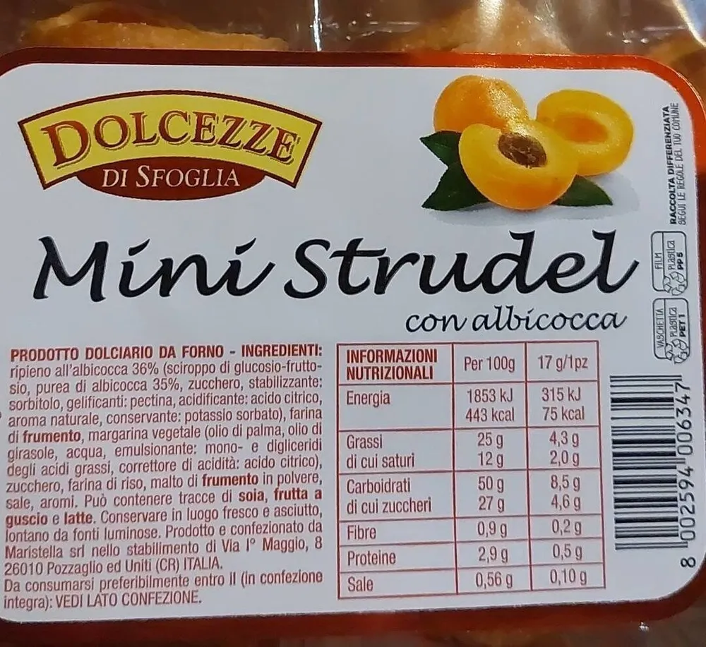 Mini strudel