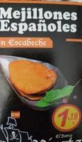 Mejillones españoles en escabeche