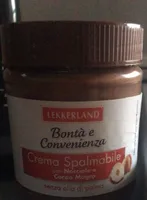 Crema Spalmabile con nocciole e cacao magro