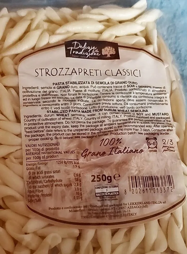 Strozzapreti classici