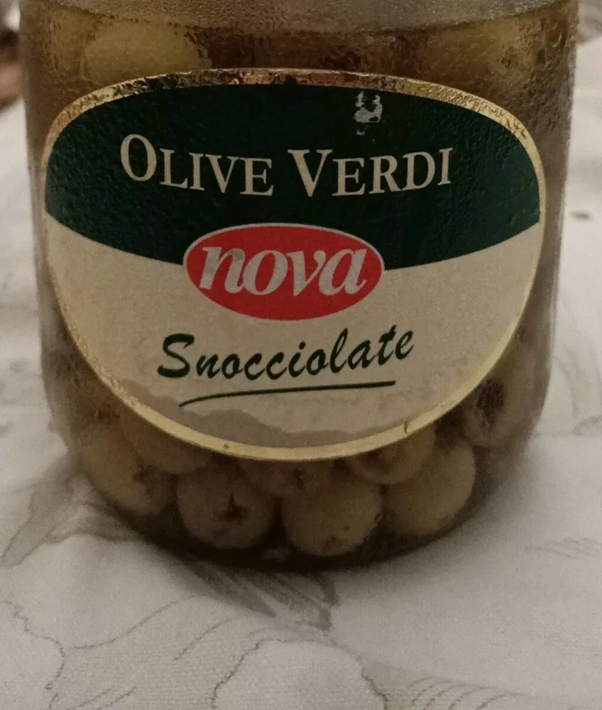 Olive verdi snocciolate