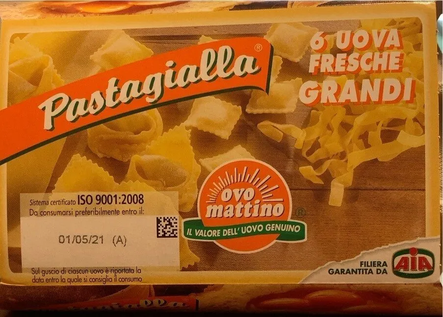 Pastagialla 6 uova fresche grandi