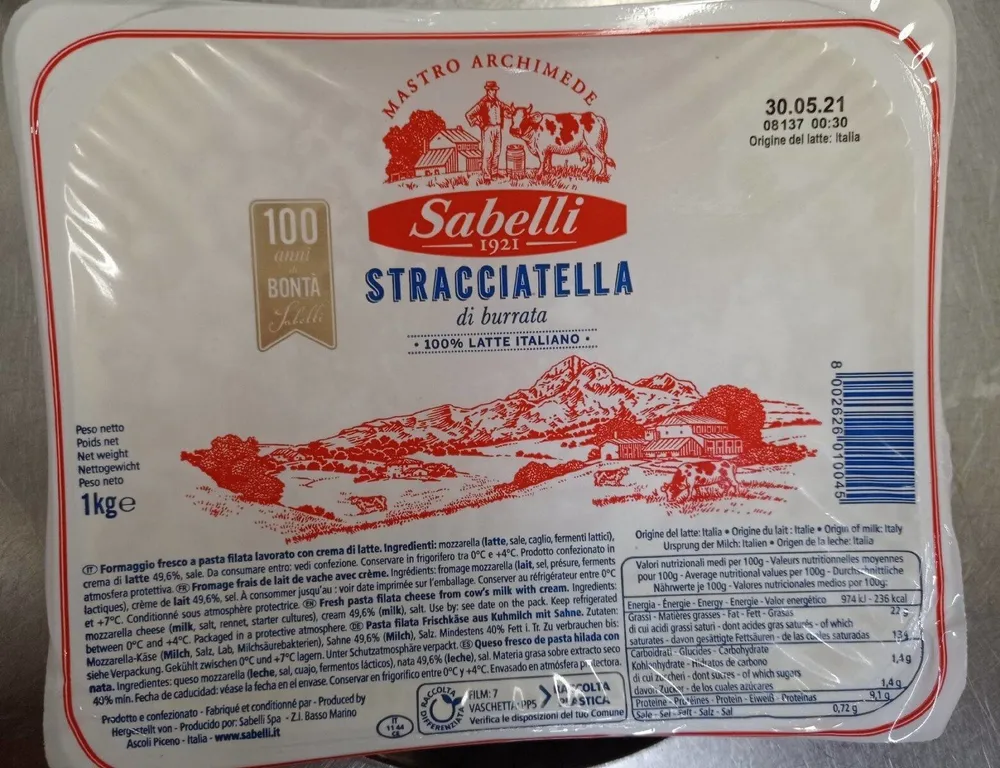 Stracciatella di burrata