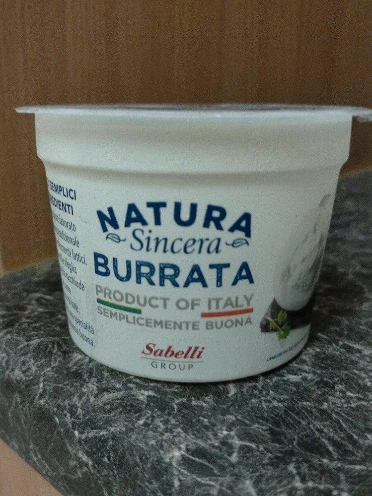 Natura sincera burrata