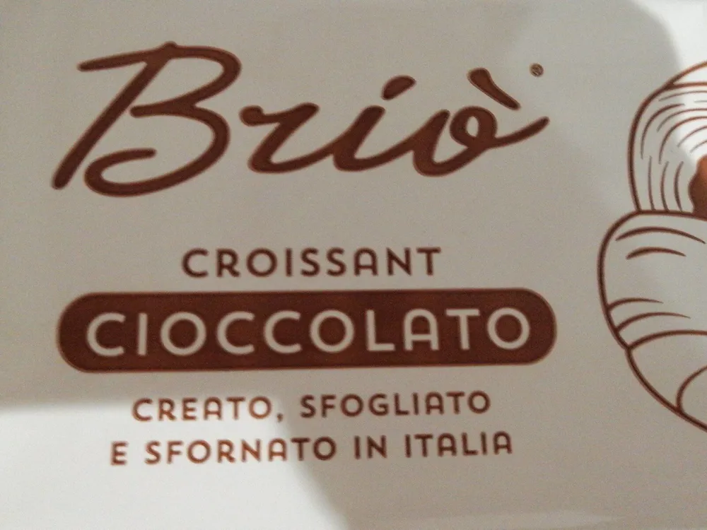 Croissant Brio’ cioccolato