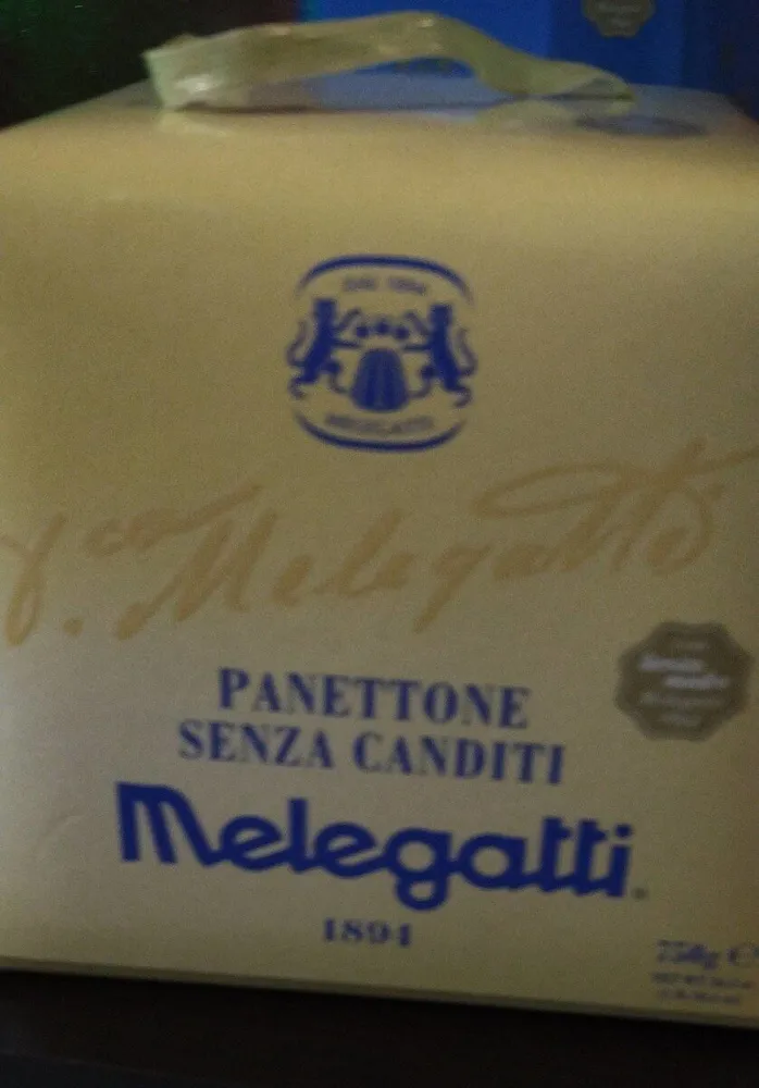 Panettone senza canditi