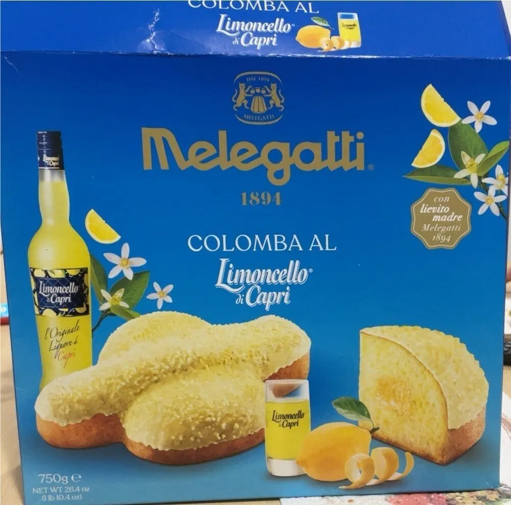 Colomba al limoncello di Capri
