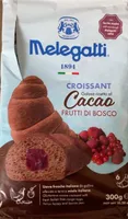 Croissant cacao e frutti di bosco
