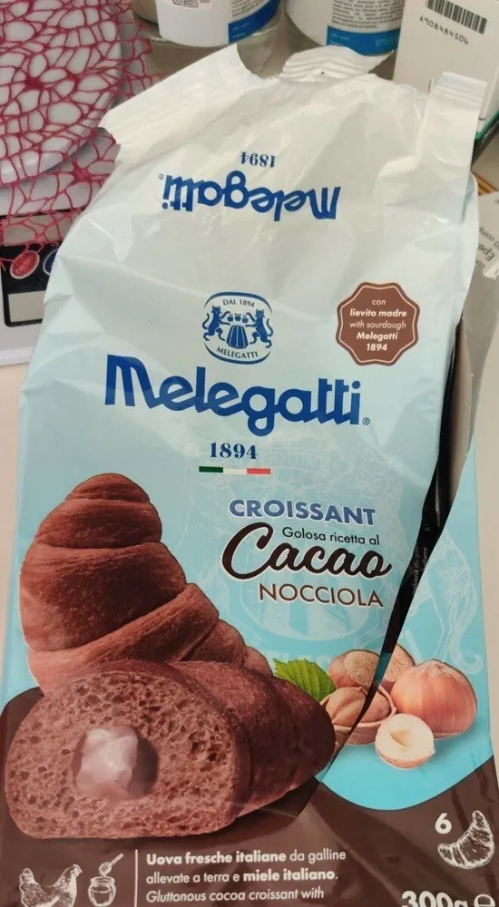 Croissant golosa ricetta al cacao nocciola