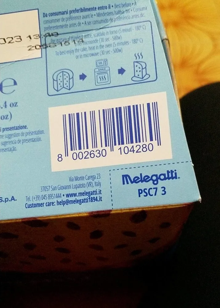 Panettone melegatti