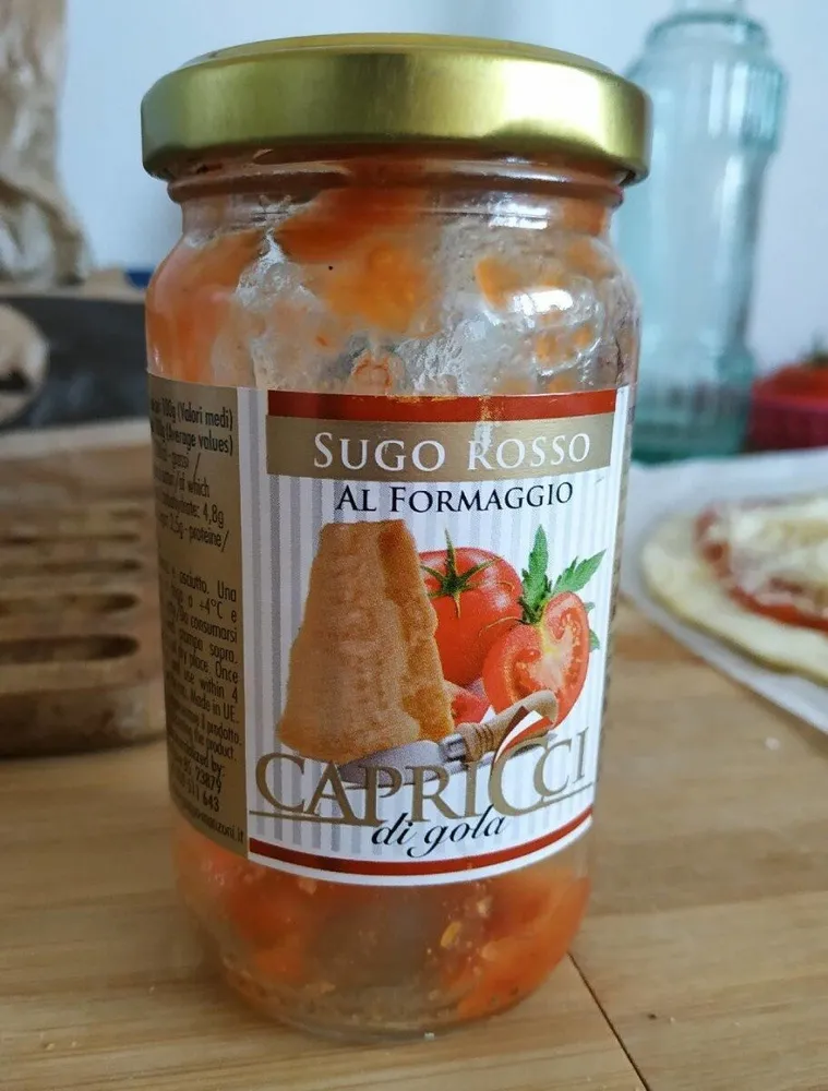 Sugo Rossi Al fromaggio