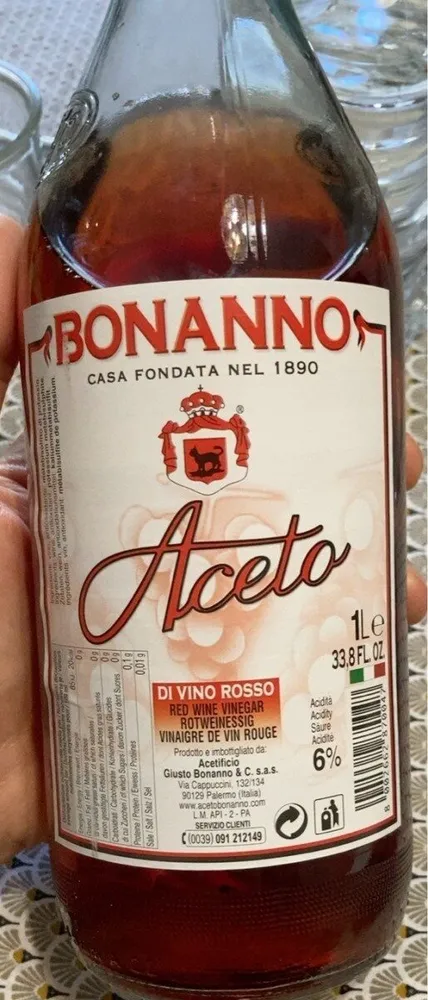 Aceto di vino rosso