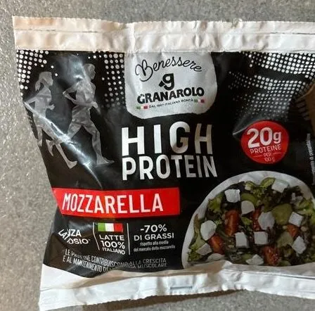High protein mozzarella