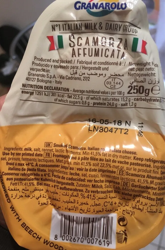 Scamorza affumicata