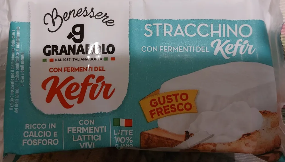 Stracchino con fermenti del kefir