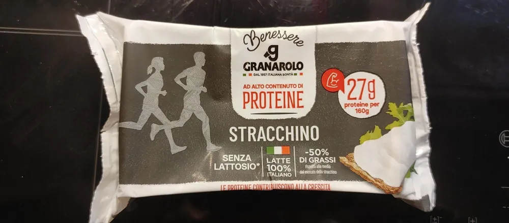 Stracchino Benessere ad alto contento di proteine