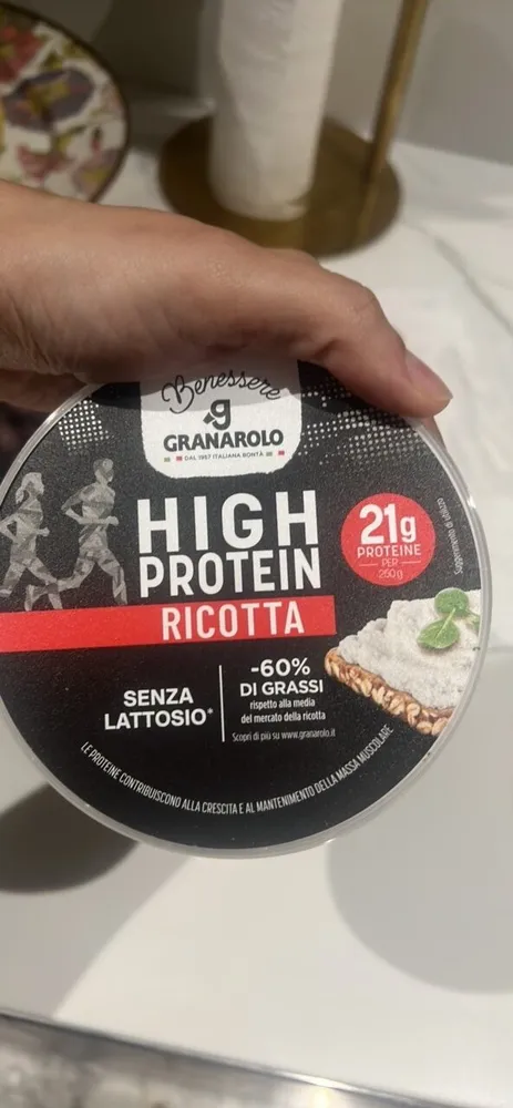 Ricotta proteica