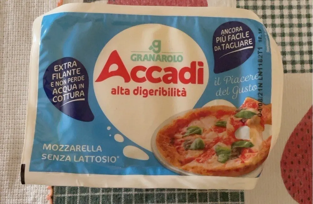 Mozzarella senza lattosio