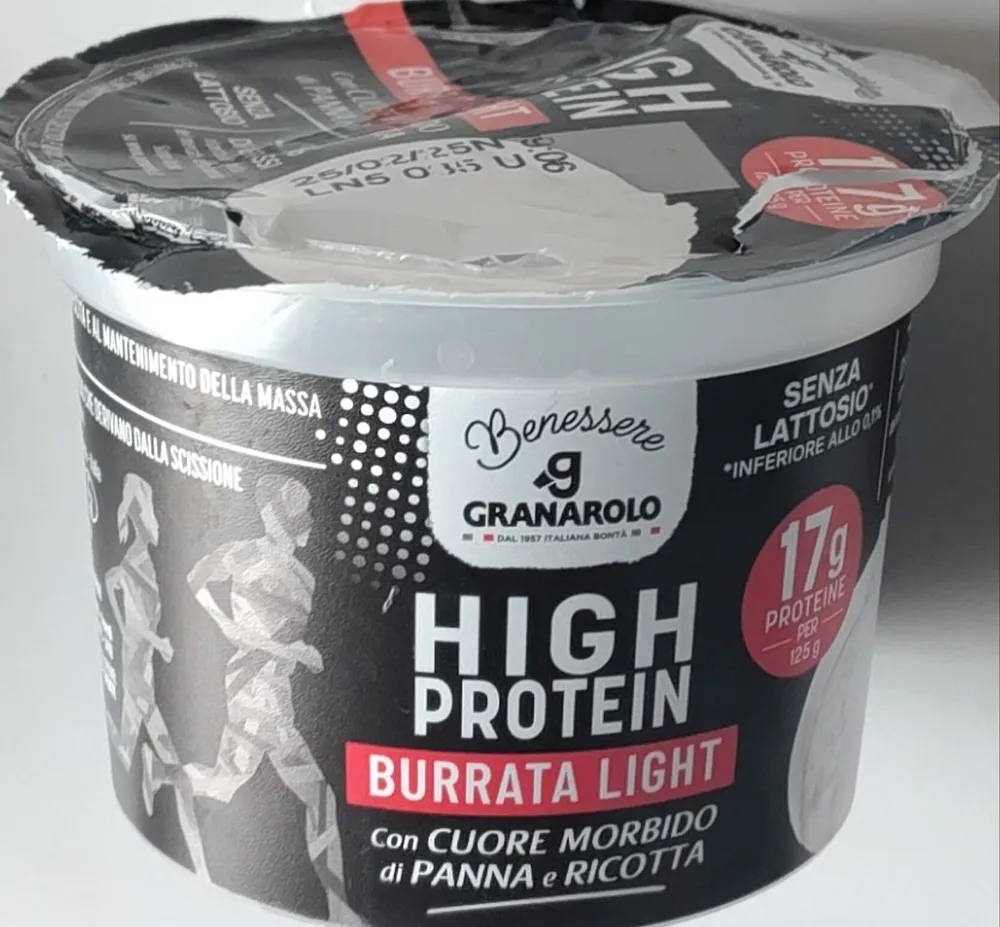 Burrata light high protein