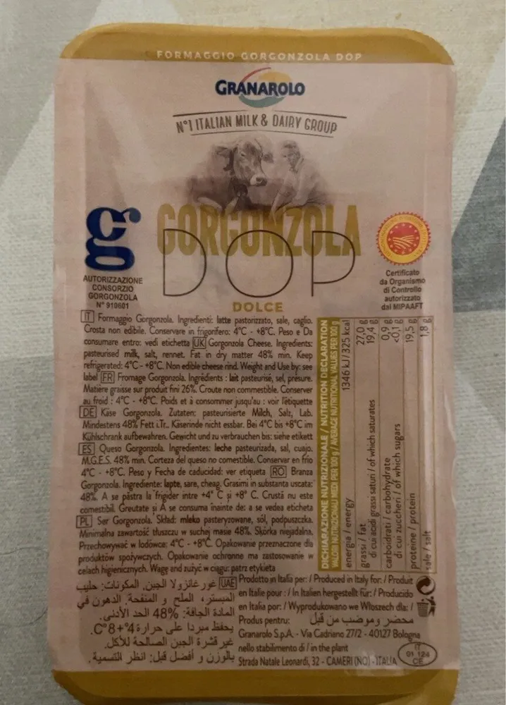 Queso gorgonzola