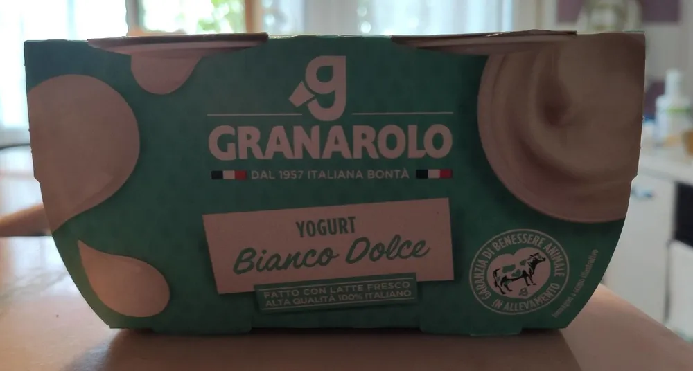 Yogurt bianco dolce