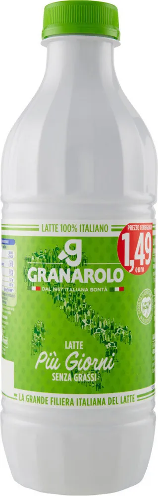 Latte più giorni senza grassi