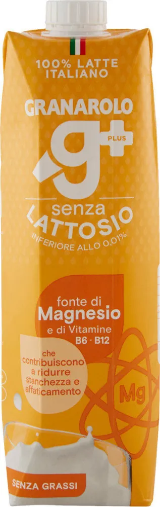 Senza lattosio senza grassi fonte di magnesio