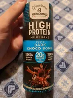High protein milkshake dark choco