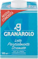 Latte parzialmente scremato uht a lunga conservazione