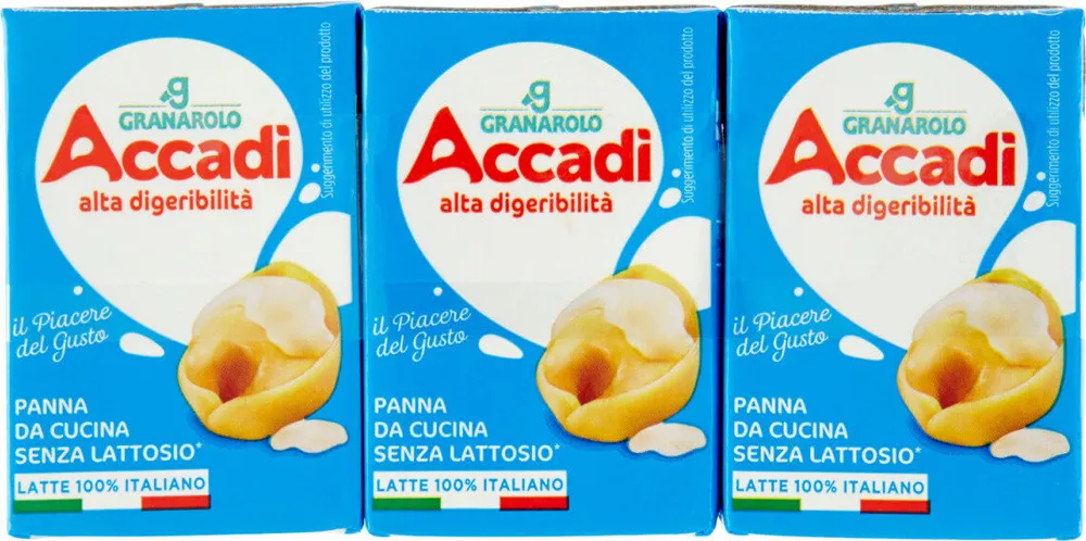 Panna da cucina senza lattosio