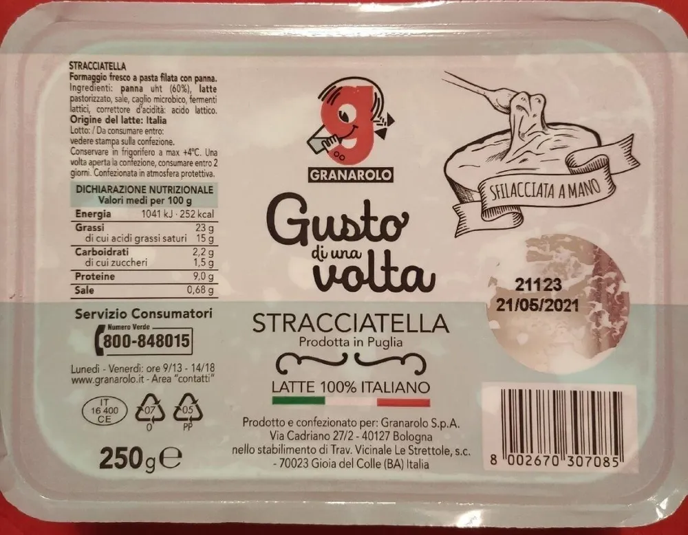 Granarolo Stracciatella "gusto di una volta"