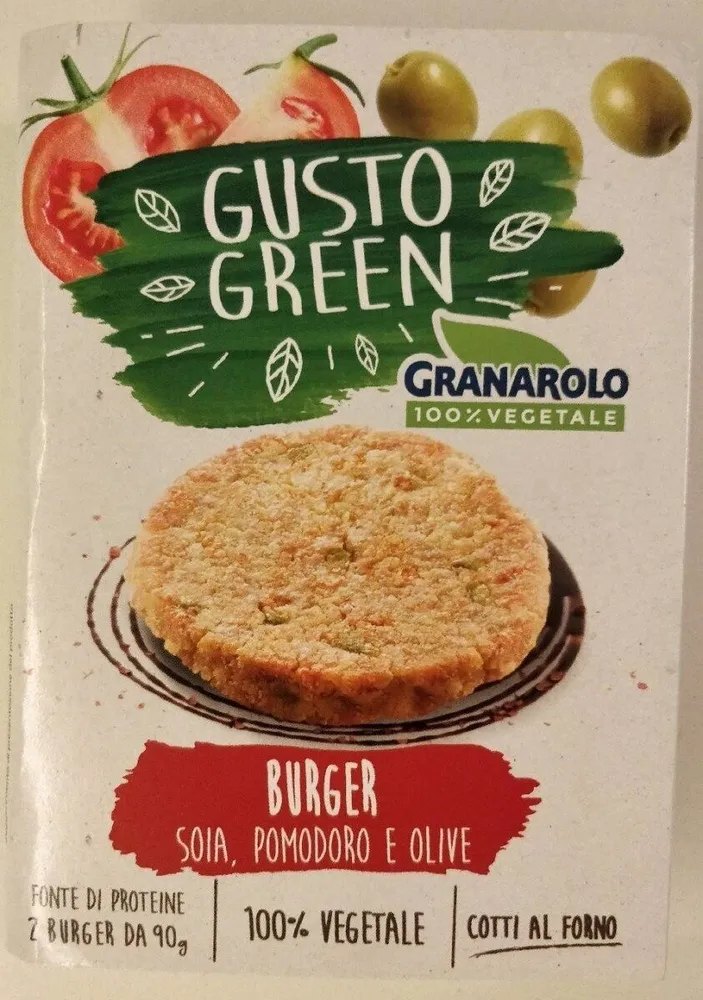 Burger soia pomodoro e olive