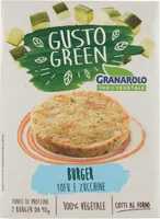 Gusto green burge tofu e zucchine