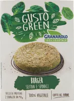 Gusto green burge seitan e spinaci