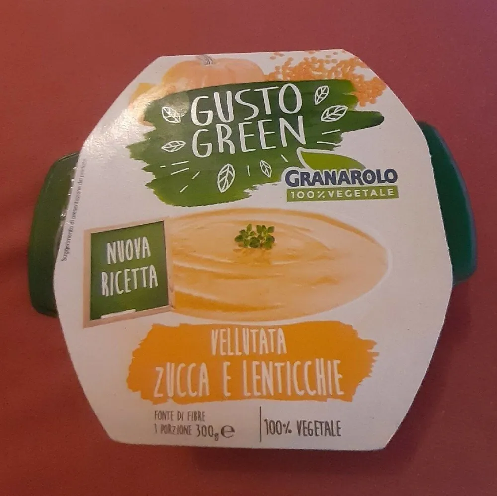 Vellutata zucca e lenticchie