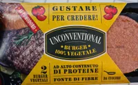 Burger vegetale al pomodoro