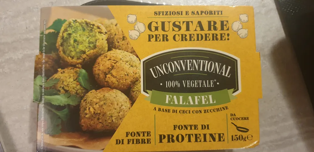 Falafel a base di ceci con zucchina