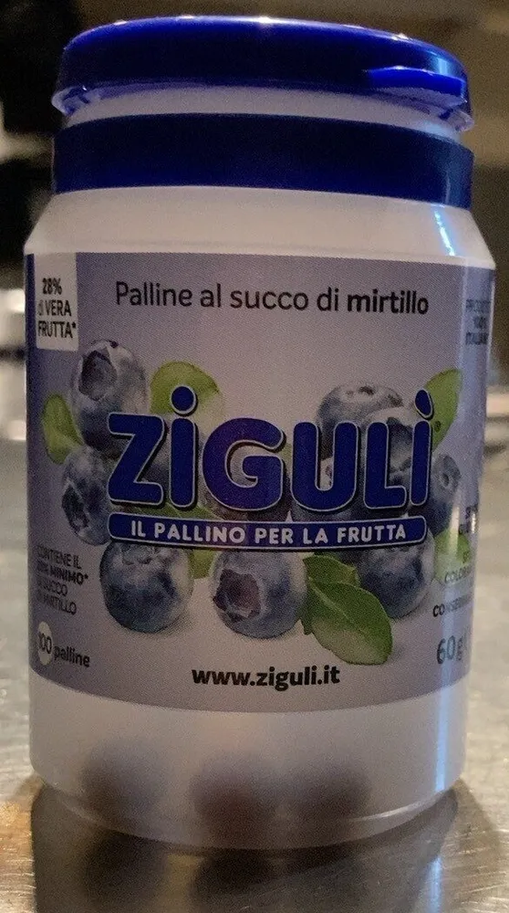 Ziguli al mirtillo