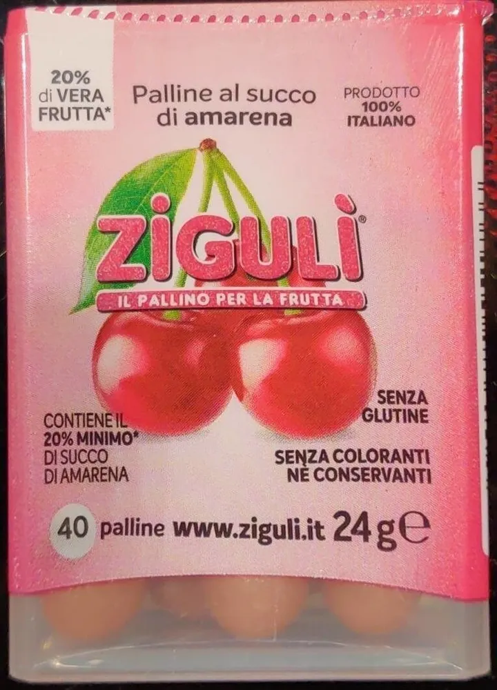 Palline al succo di amarena