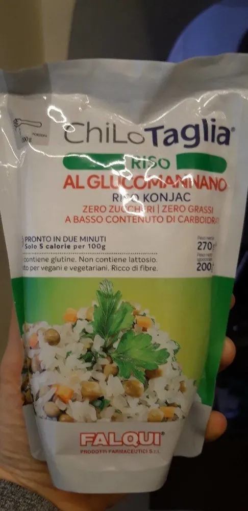 Riso al glucomannano