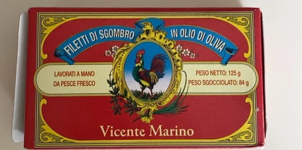 Filetto di sgombro in olio di oliva