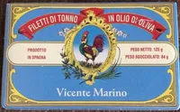 Filetti di tonno in olio d'oliva